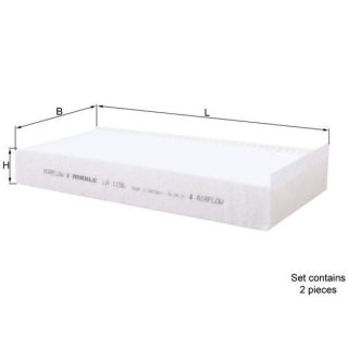 Filtras, salono oras MAHLE LA 1156/S