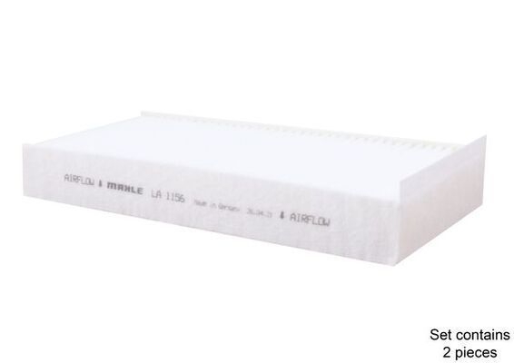 Filtras, salono oras MAHLE LA 1156/S