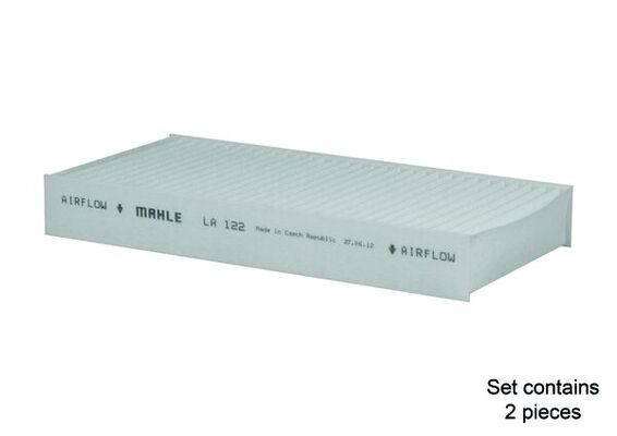 Filtras, salono oras MAHLE LA 122/S