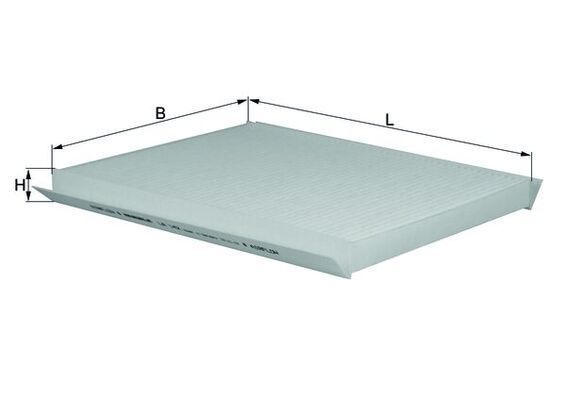 Filtras, salono oras MAHLE LA 142