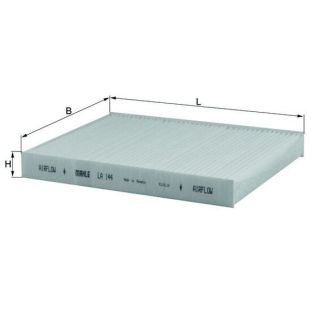 Filtras, salono oras MAHLE LA 144