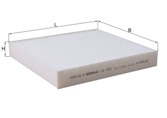 Filtras, salono oras MAHLE LA 1573