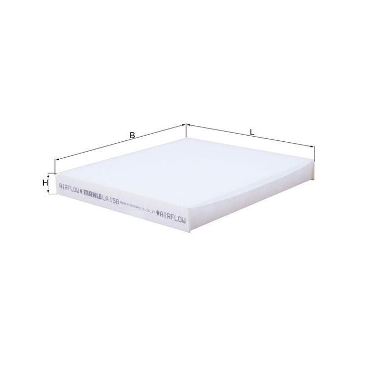 Filtras, salono oras MAHLE LA 158