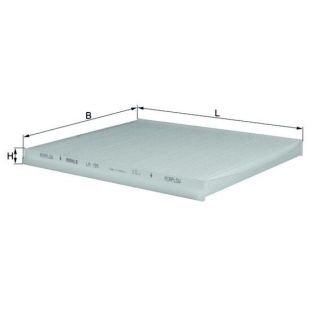 Filtras, salono oras MAHLE LA 199