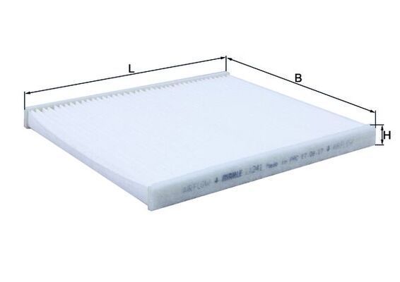 Filtras, salono oras MAHLE LA 241