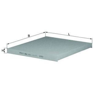 Filtras, salono oras MAHLE LA 306