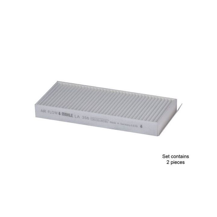 Filtras, salono oras MAHLE LA 356/S