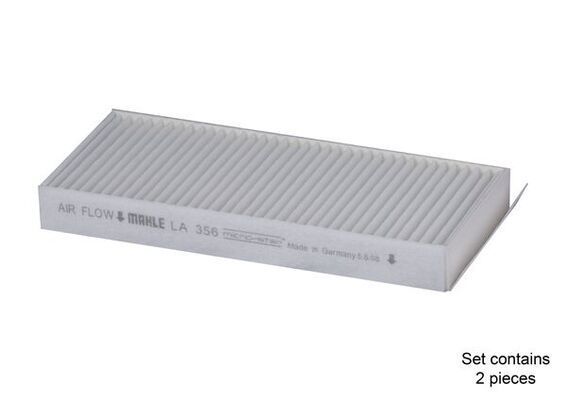 Filtras, salono oras MAHLE LA 356/S