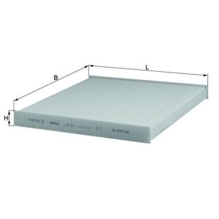 Filtras, salono oras MAHLE LA 411