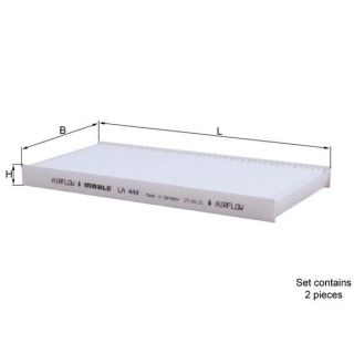Filtras, salono oras MAHLE LA 444/S
