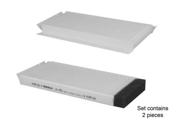 Filtras, salono oras MAHLE LA 450/S