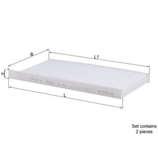 Filtras, salono oras MAHLE LA 468/S