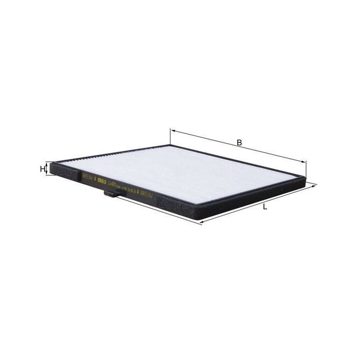 Filtras, salono oras MAHLE LA 471