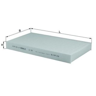 Filtras, salono oras MAHLE LA 56