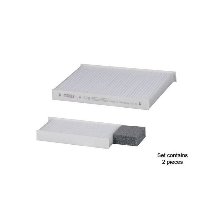 Filtras, salono oras MAHLE LA 570/S
