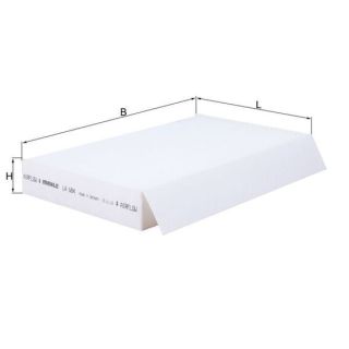 Filtras, salono oras MAHLE LA 684