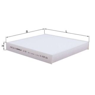 Filtras, salono oras MAHLE LA 82