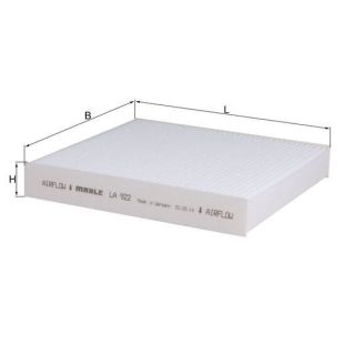 Filtras, salono oras MAHLE LA 922