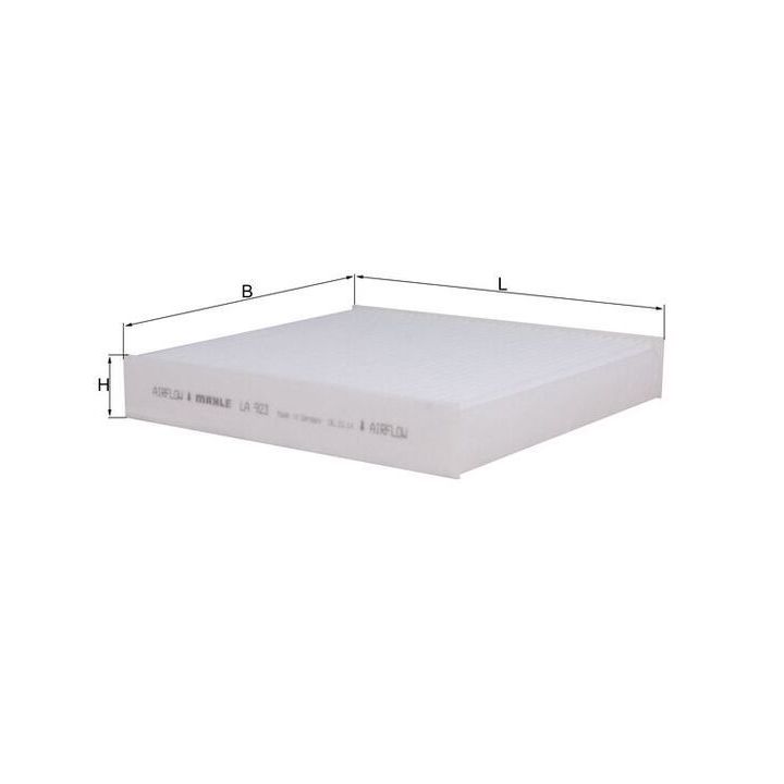 Filtras, salono oras MAHLE LA 923