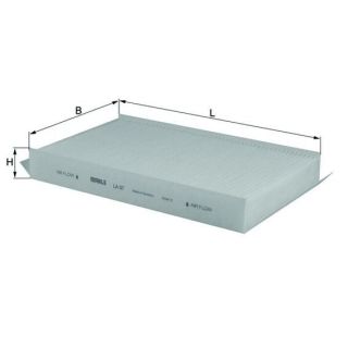 Filtras, salono oras MAHLE LA 97