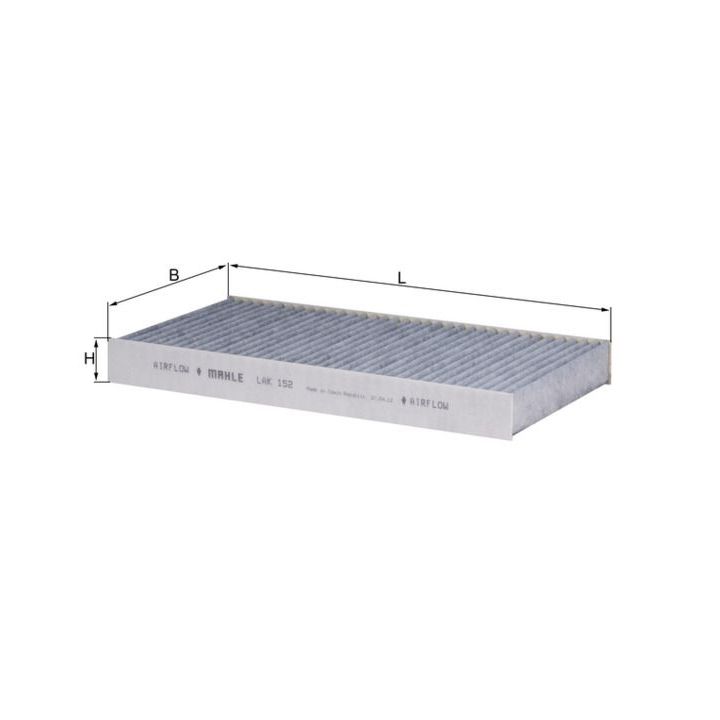 Filtras, salono oras MAHLE LAK 152
