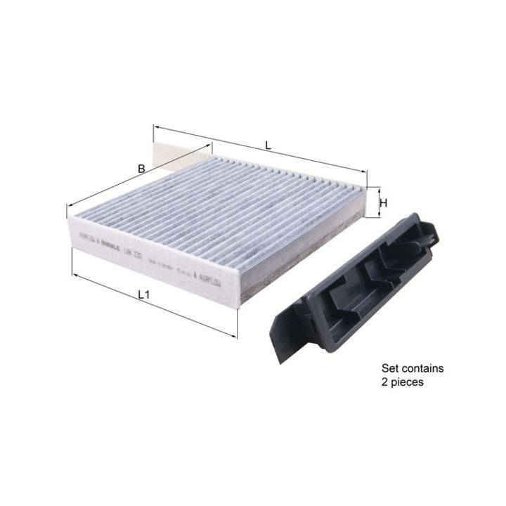 Filtras, salono oras MAHLE LAK 230