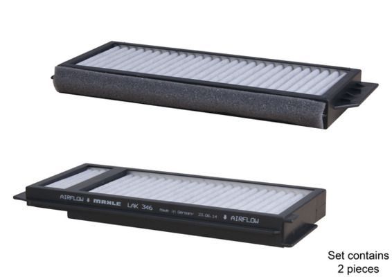 Filtras, salono oras MAHLE LAK 346/S