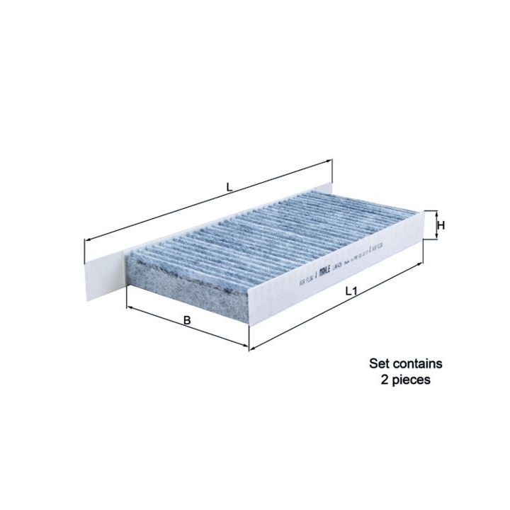 Filtras, salono oras MAHLE LAK 426/S
