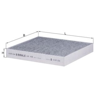Filtras, salono oras MAHLE LAK 436