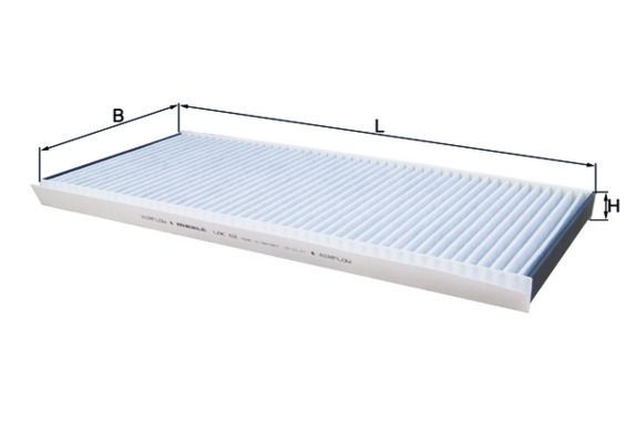 Filtras, salono oras MAHLE LAK 62