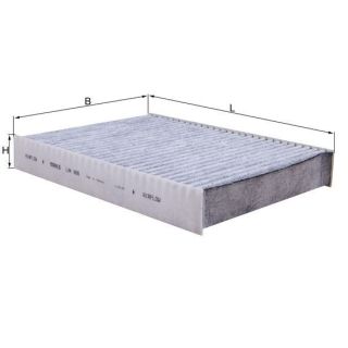 Filtras, salono oras MAHLE LAK 686