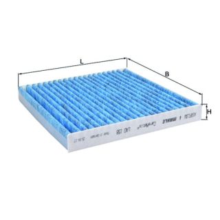 Filtras, salono oras MAHLE LAO 158