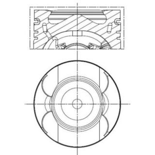 Stūmoklis MAHLE 001 PI 00133 001