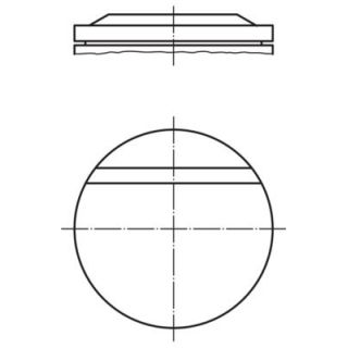 Stūmoklis MAHLE 002 71 12