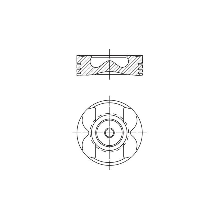 Stūmoklis MAHLE 004 56 02