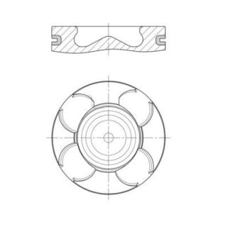 Stūmoklis MAHLE 007 PI 00158 000