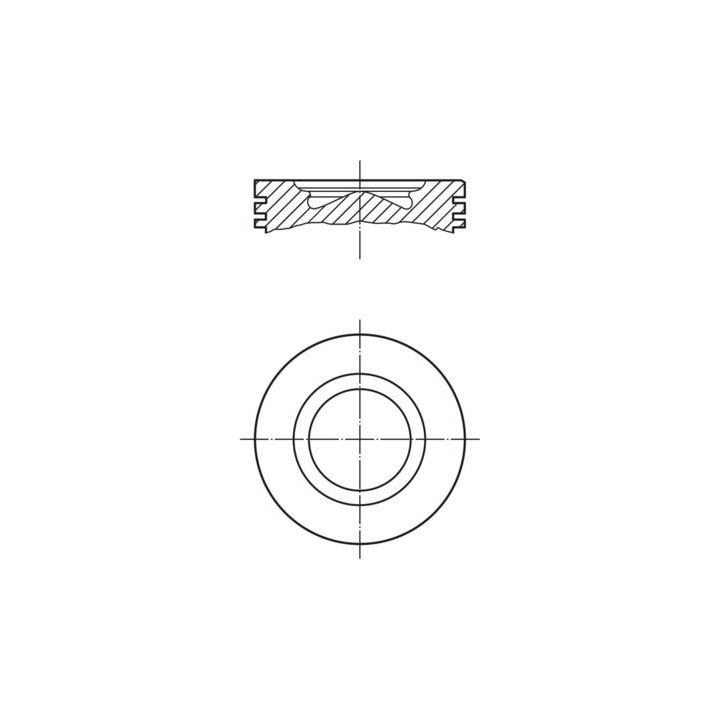 Stūmoklis MAHLE 007 PI 00159 001