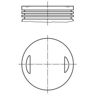 Stūmoklis MAHLE 008 66 03