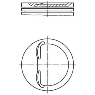 Stūmoklis MAHLE 008 76 01