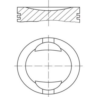 Stūmoklis MAHLE 009 36 01
