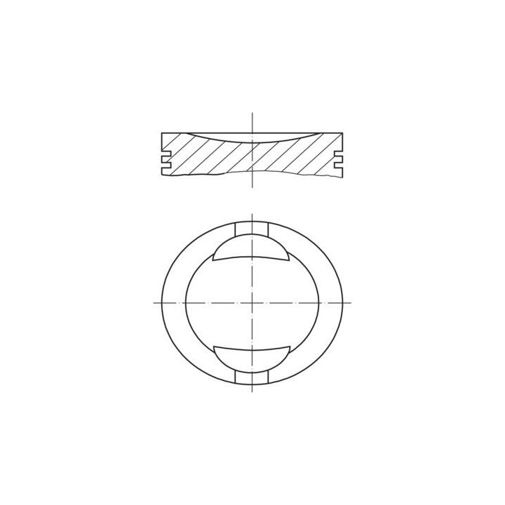Stūmoklis MAHLE 009 36 01