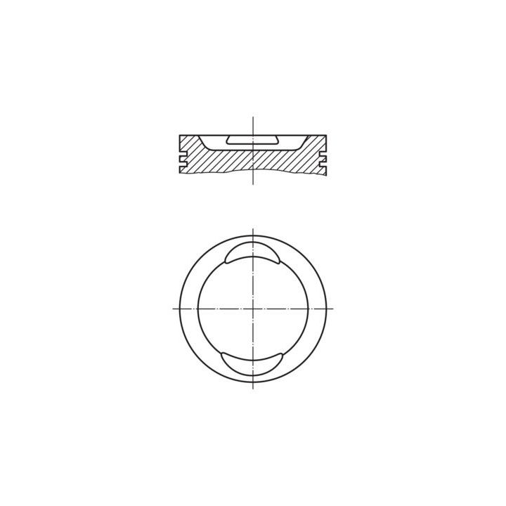 Stūmoklis MAHLE 009 41 02