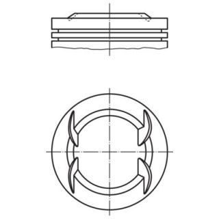 Stūmoklis MAHLE 009 44 01
