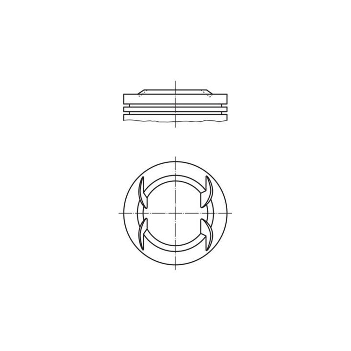 Stūmoklis MAHLE 009 44 02