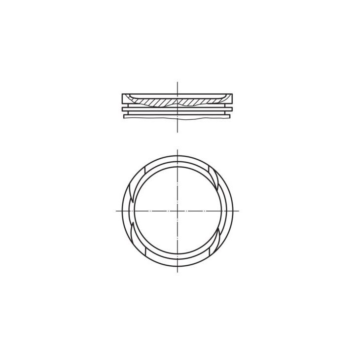 Stūmoklis MAHLE 010 05 00