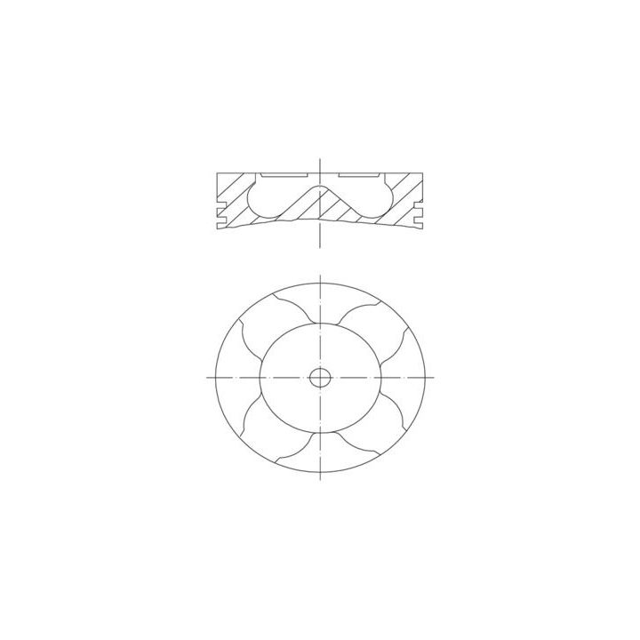 Stūmoklis MAHLE 010 16 00