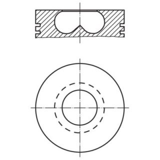 Stūmoklis MAHLE 015 70 02