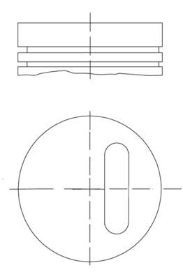 Stūmoklis MAHLE 021 02 00