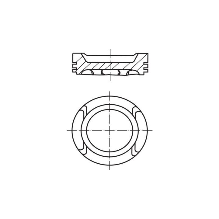 Stūmoklis MAHLE 021 PI 00116 002