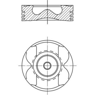 Stūmoklis MAHLE 021 PI 00125 001
